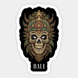 Bali Tribal Mask Sticker